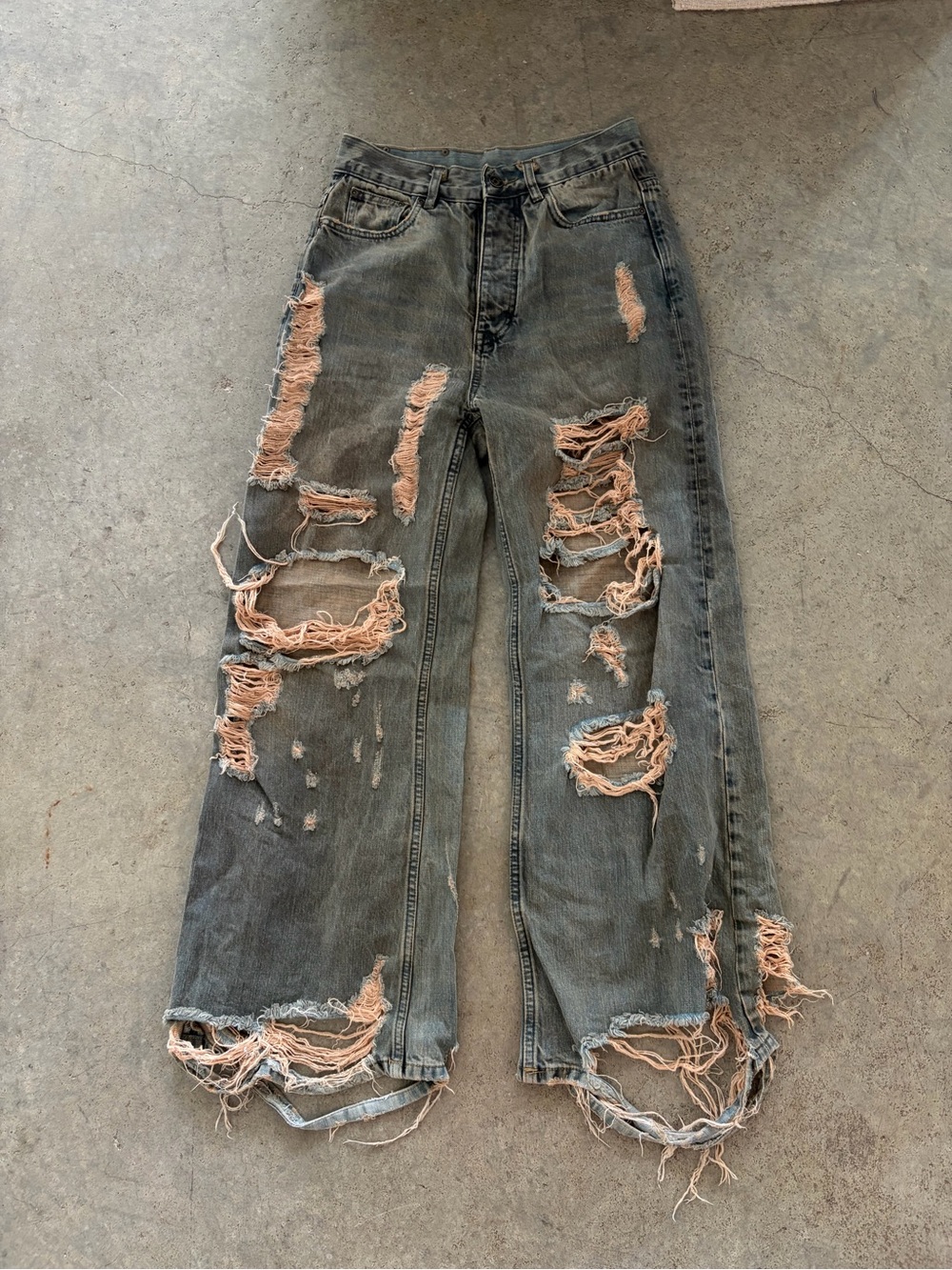 Distressed Jeans